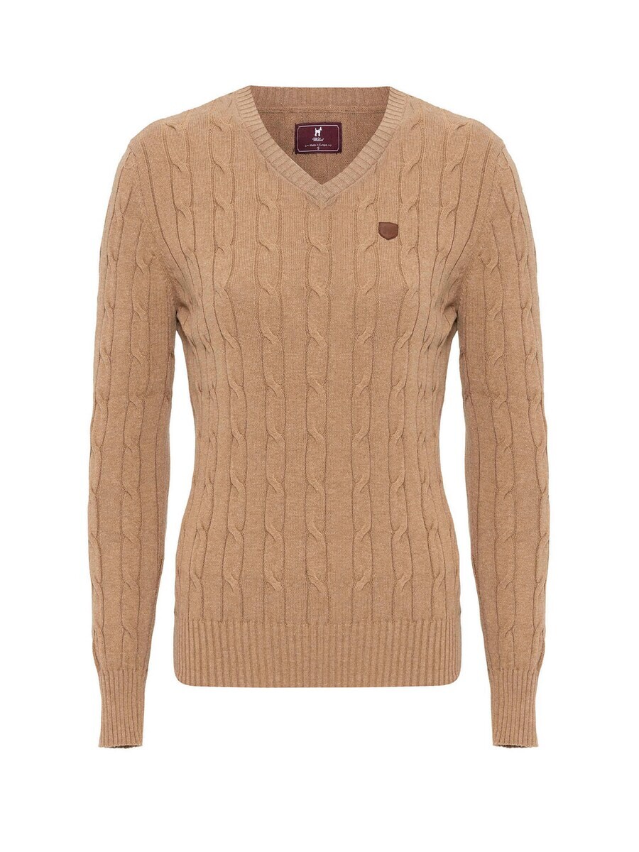 

Тонкий вязаный свитер Williot Sweater, бежевый