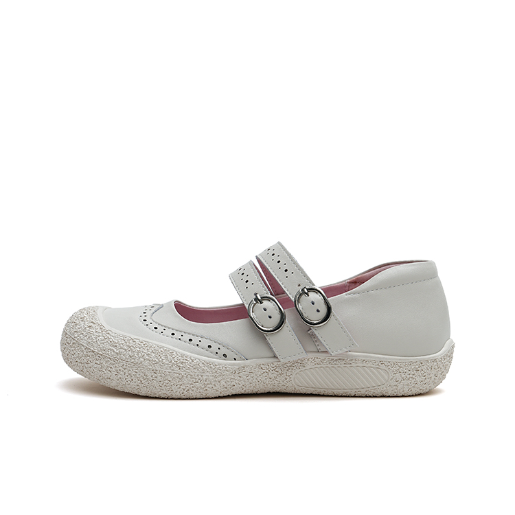 Женские туфли Flat Mary Jane MASOOMAKE, светло-розовые
