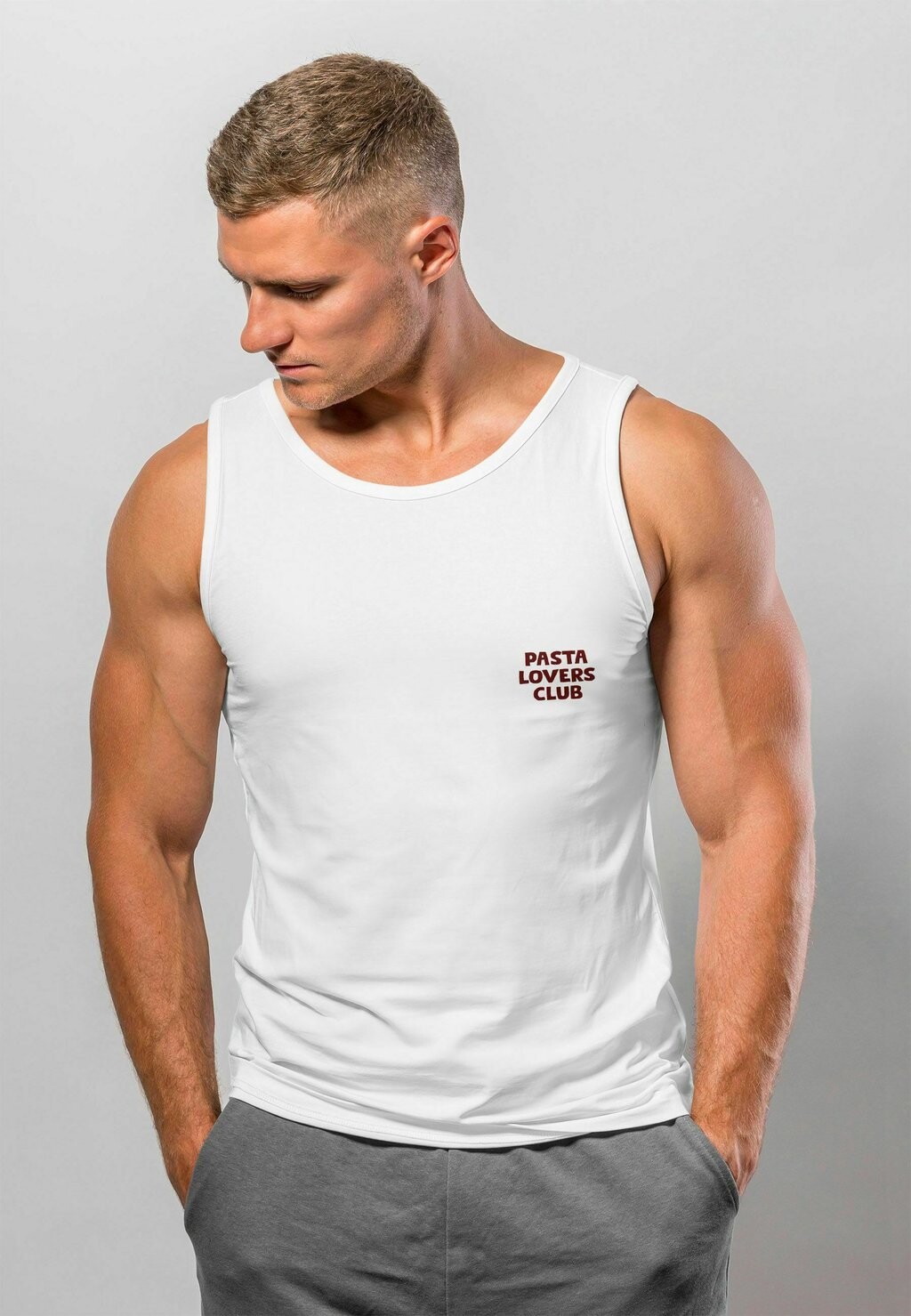 

Топ LOVERS FASHION STREETSTYLE MUSKEL Neverless, белый