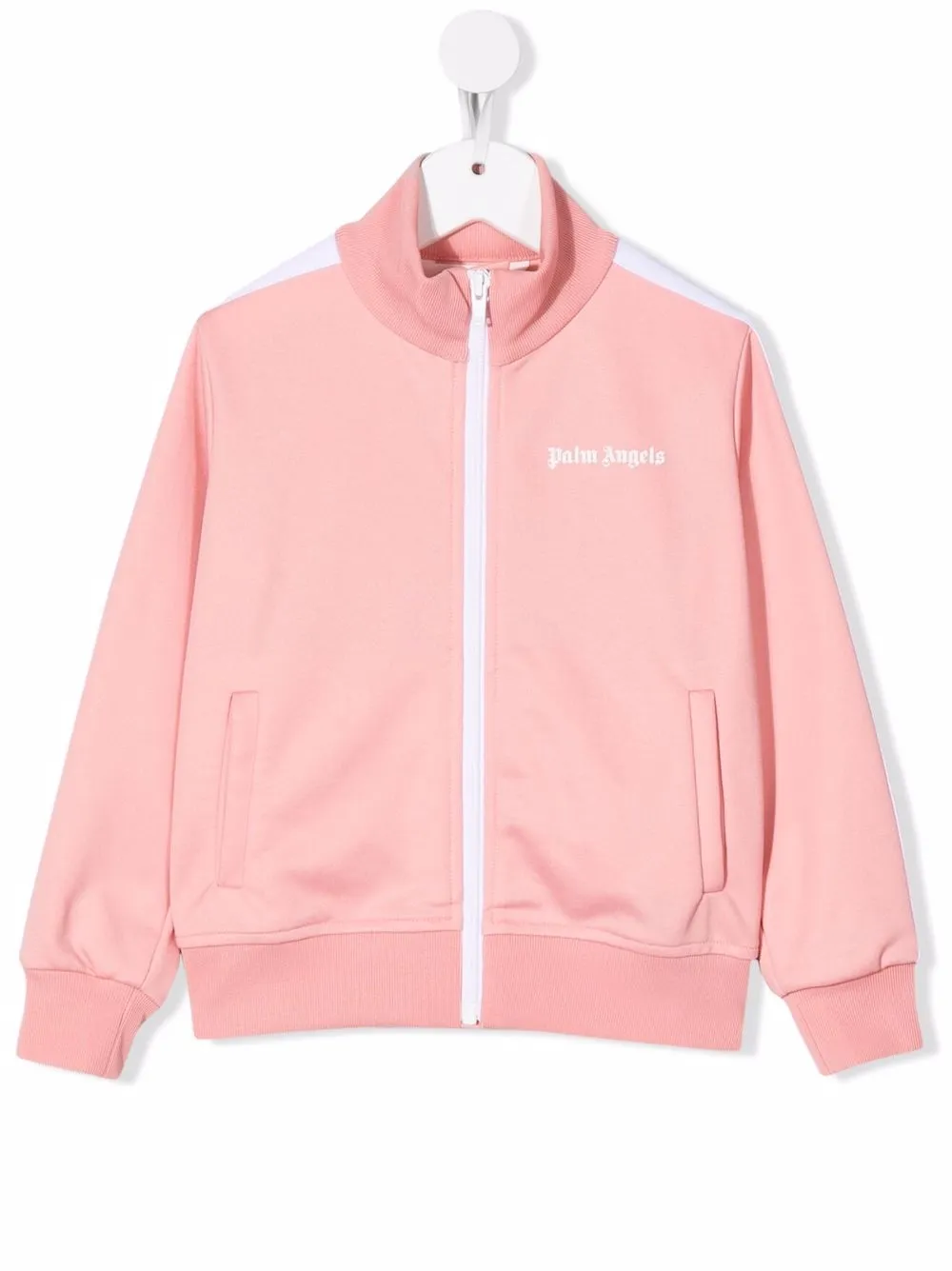 

Спортивная толстовка на молнии Palm Angels Kids, розовый