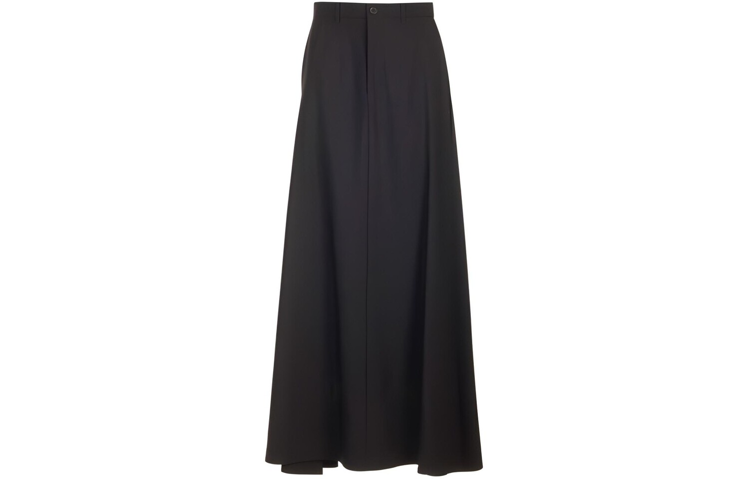 

Повседневная длинная юбка женская черная Balenciaga