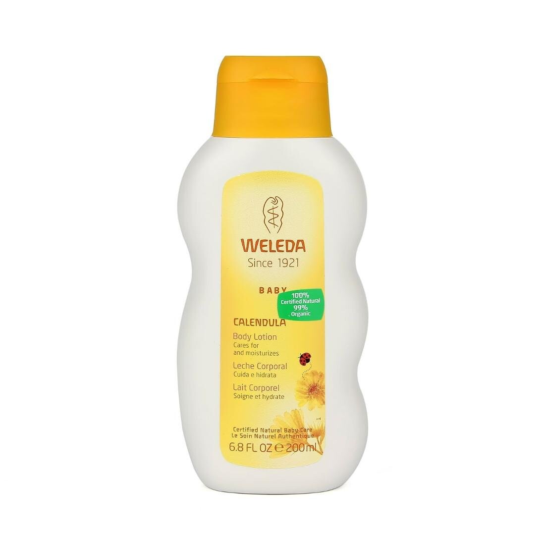 

Weleda, Calendula Baby, эмульсия для тела для младенцев и детей с календулой, 200 мл