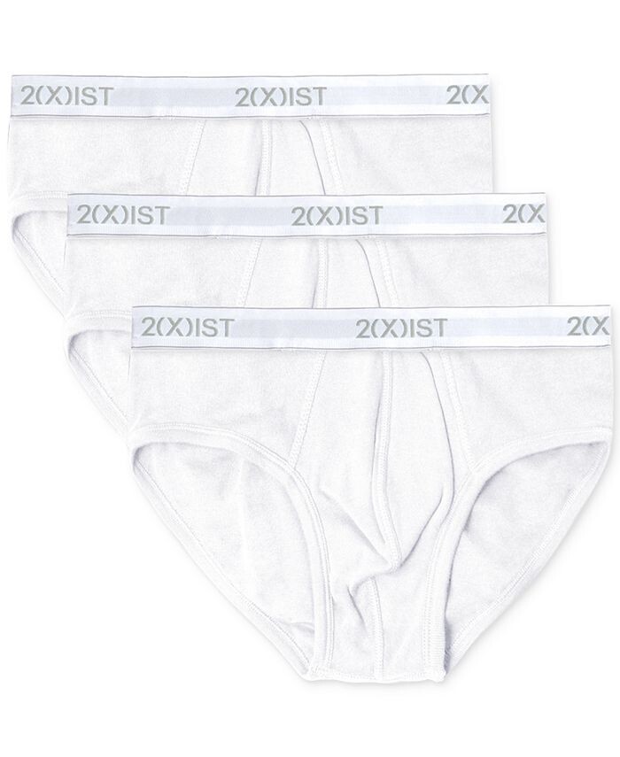

Мужское нижнее белье, комплект трусов Essentials Contour Pouch, 3 шт. 2(x)ist, белый