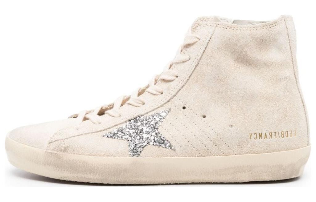 Кроссовки Golden Goose Francy Suede Sneakers, бежевый