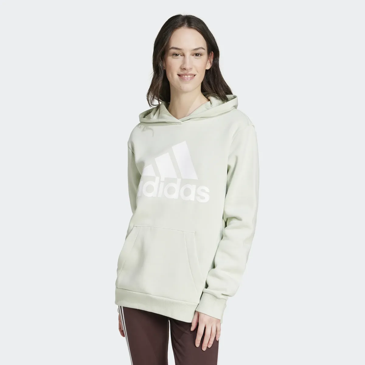 

Толстовка Adidas Sportswear с капюшоном "W BL OV HD", зеленый