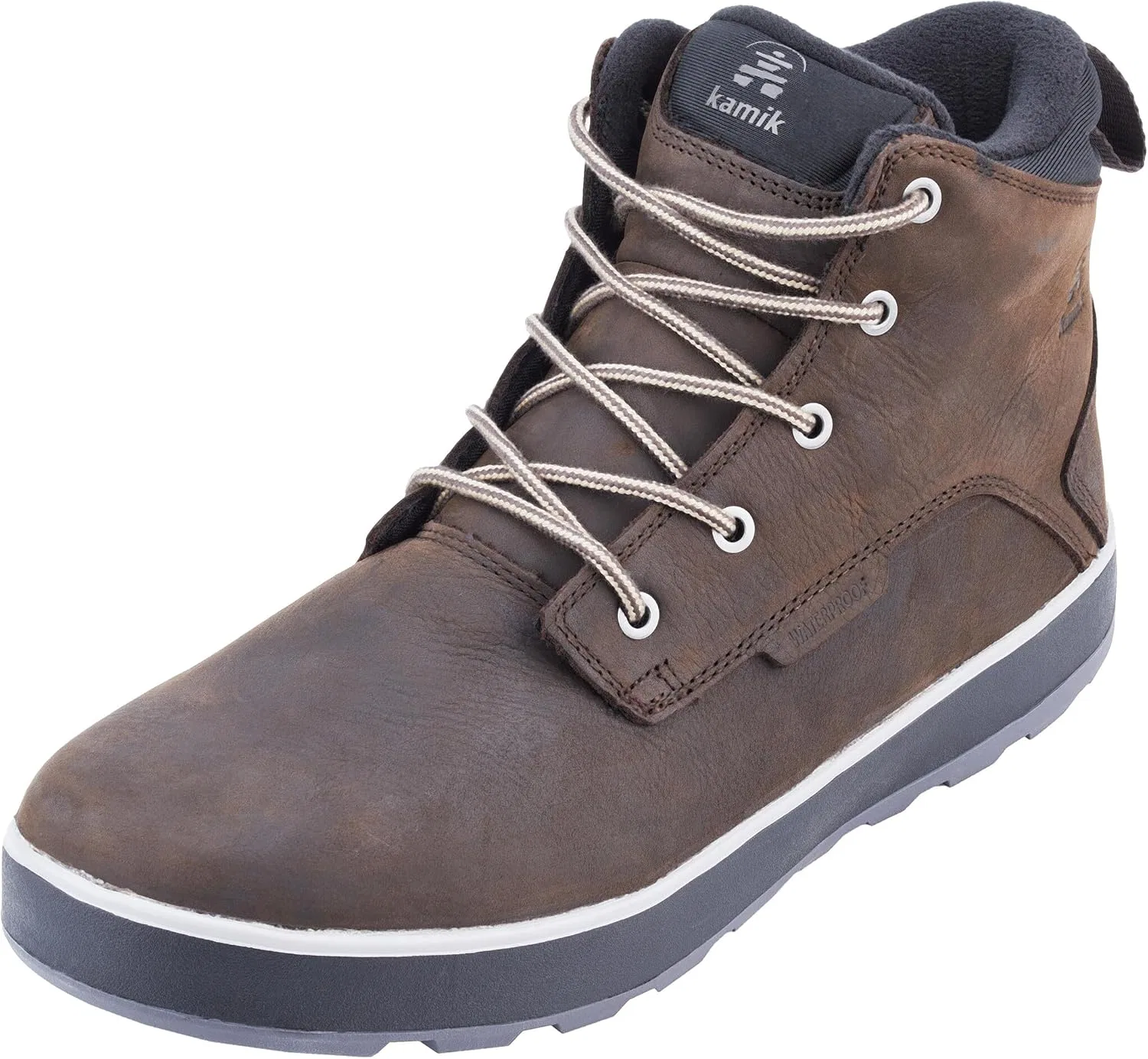 Мужские зимние ботинки Kamik Spencer Mid Snow Boots, Java