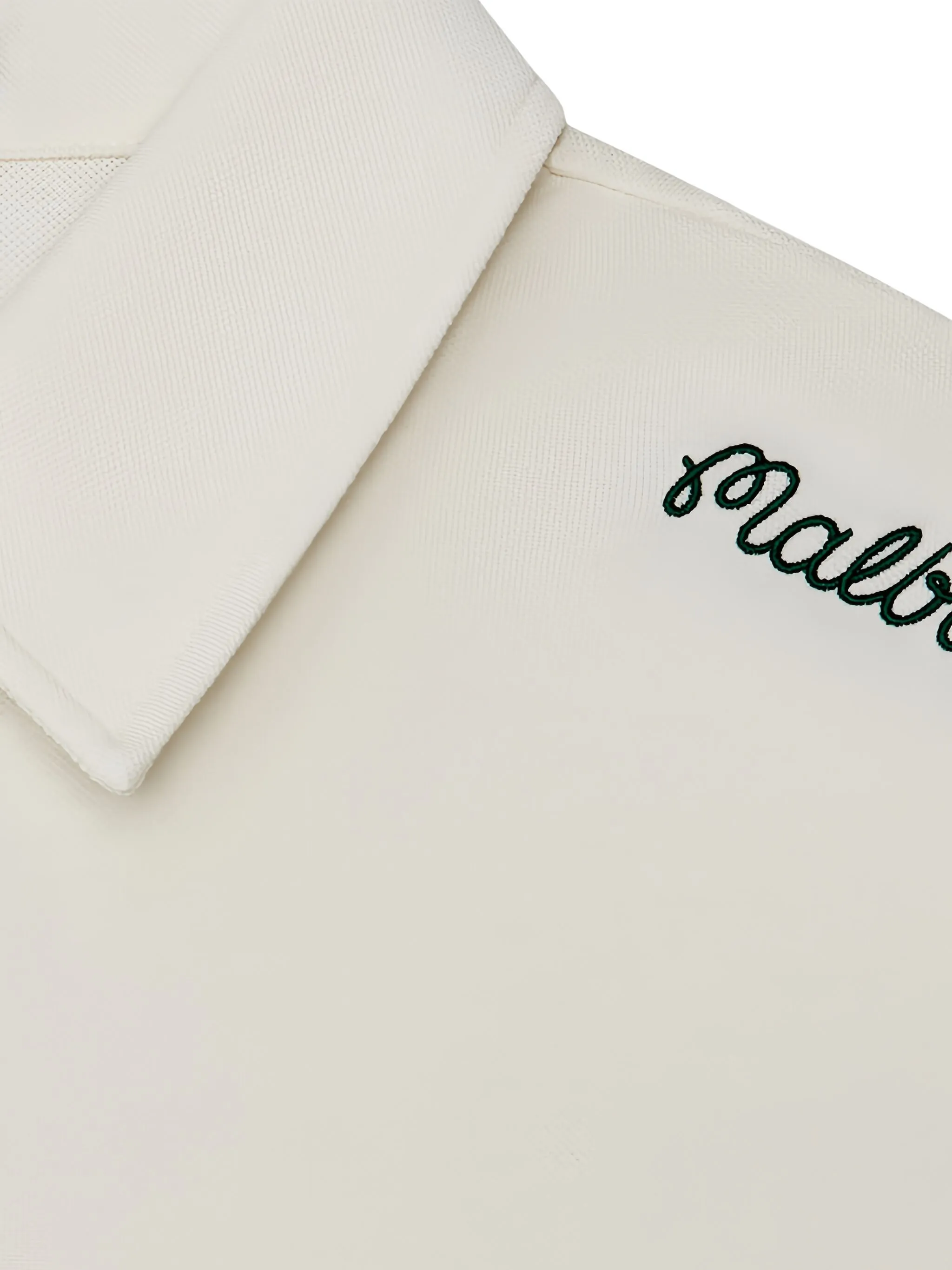 

Рубашка поло с длинными рукавами из коллаборации с Jesper Parnevik Malbon Golf, белый