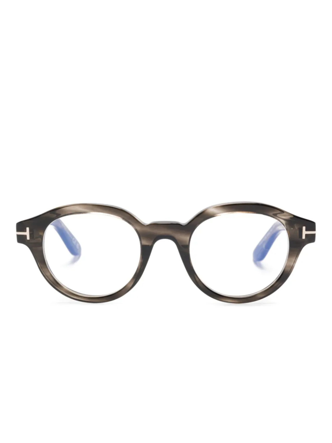 

Очки TOM FORD Eyewear в круглой оправе, коричневый