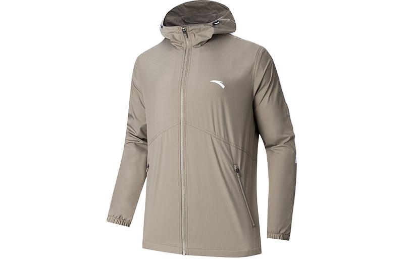 

Anta Comprehensive Training Collection Sports Lifestyle Collection Тренч мужской Выцветшее дерево, Коричневый выцветшего дерева