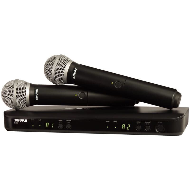 

Микрофон Shure BLX288/SM58 Band H9 (512-542 MHz)