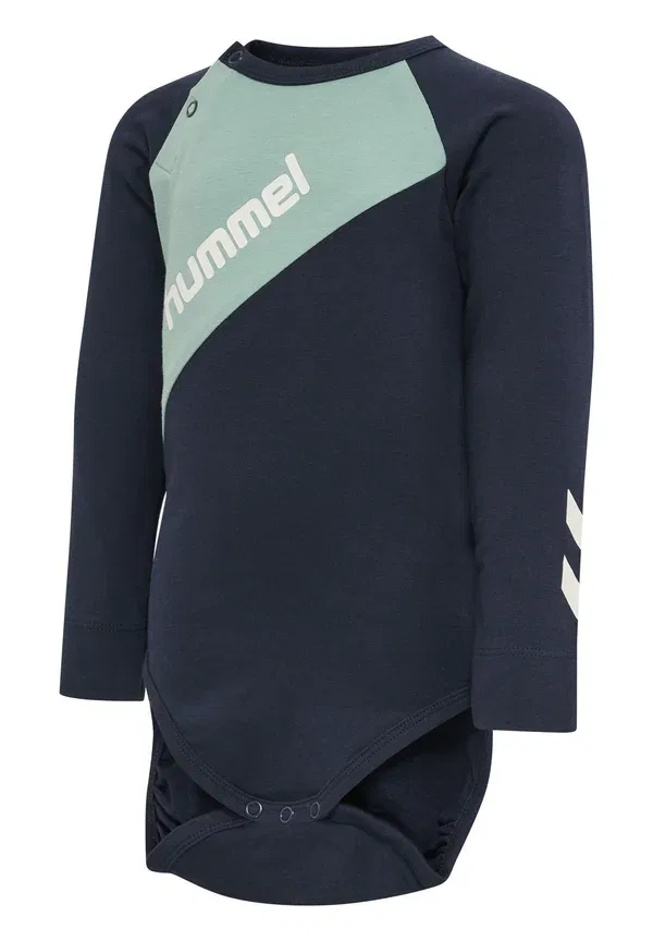 Футболка с длинным рукавом Hummel Hmlseoul l/s body, черный ирис — фото 4