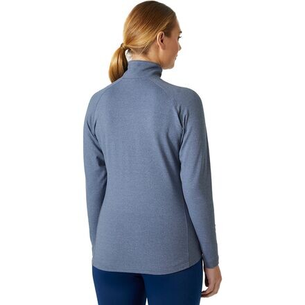 Топ Verglas с молнией 1/2 женский Helly Hansen, цвет Ocean