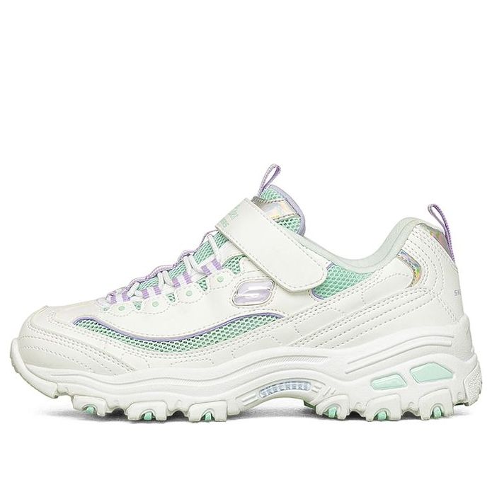 

Кроссовки Skechers DLites K 'White Purple' 302504L-WLV, белый