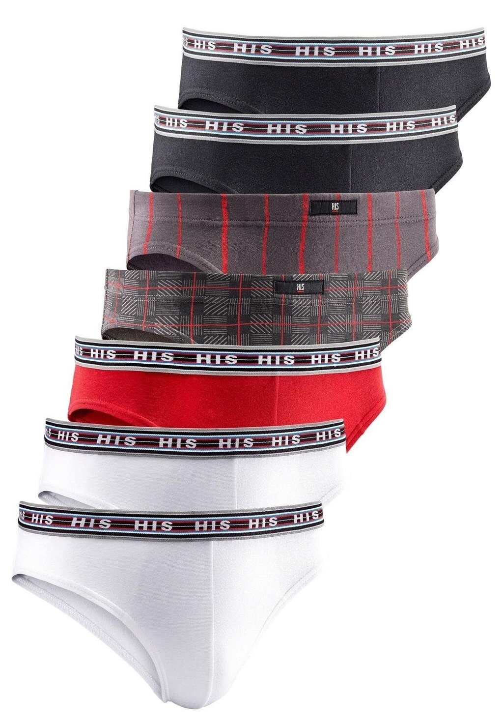 

Трусы 7 PACK H.I.S, красный