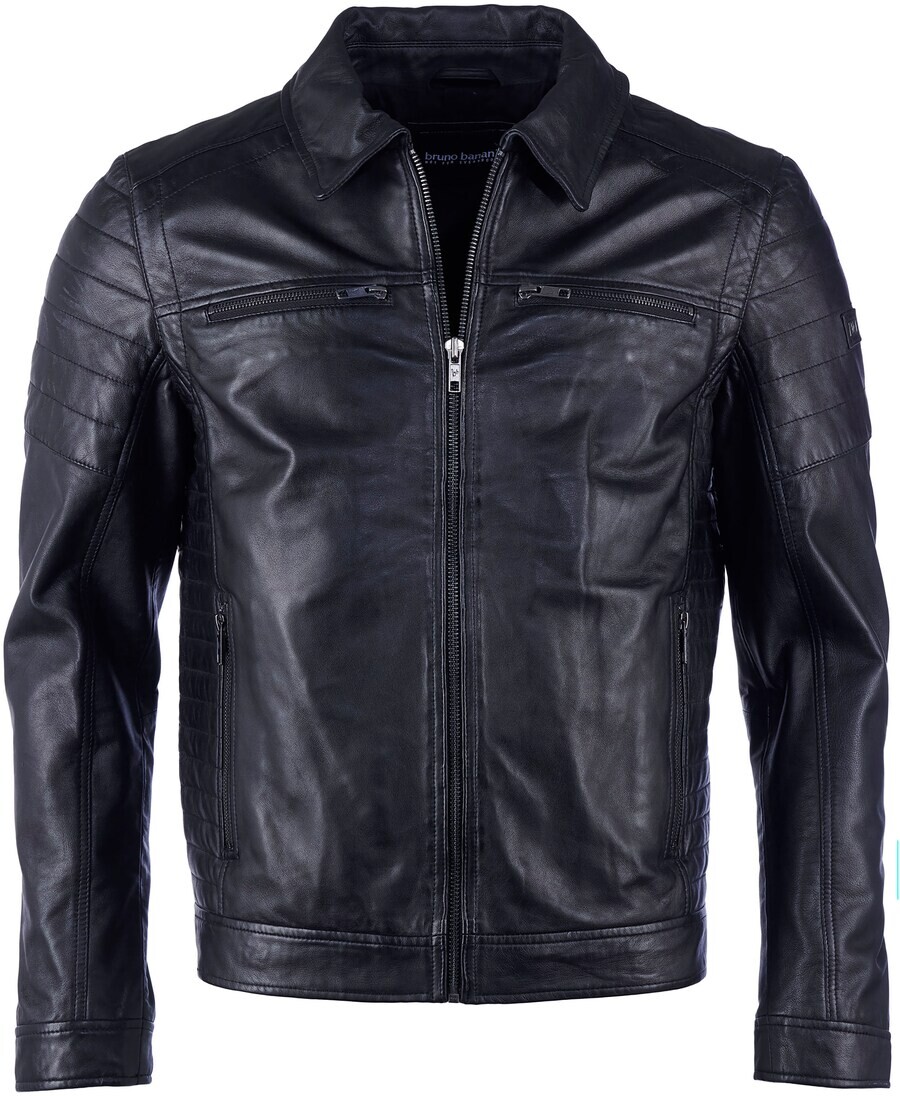 

Кожаная куртка Bruno Banani LM Between-Season Jacket, черный