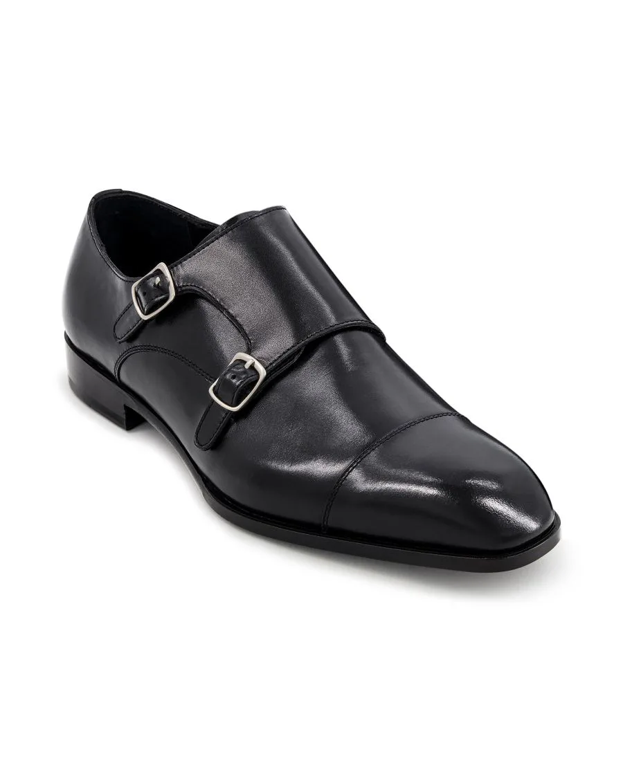 Мужские оксфорды Bexley Double Monk Slip On Anthony Veer, черный