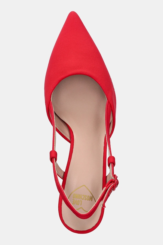 Туфли Love Moschino, красный — фото 4