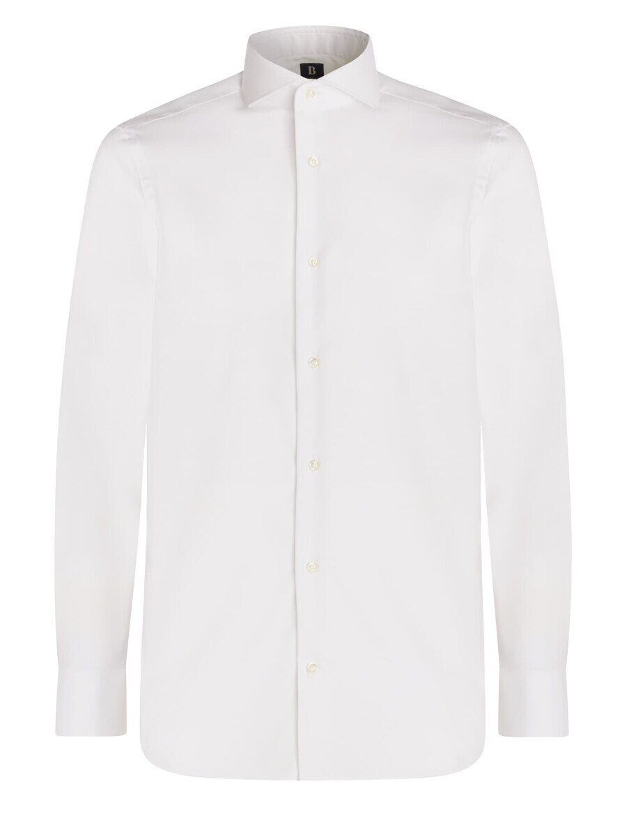 

Деловая рубашка Boggi Milano Regular fit Business Shirt, белый