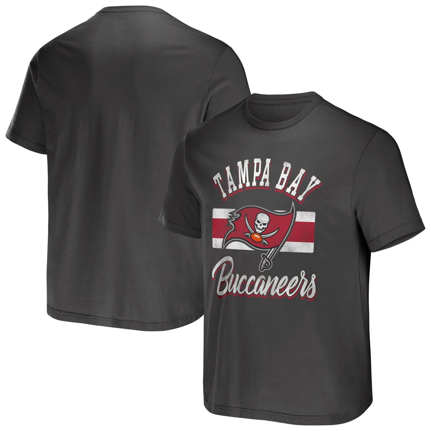 

Мужская футболка NFL x Darius Rucker Collection от Fanatics Pewter Tampa Bay Buccaneers