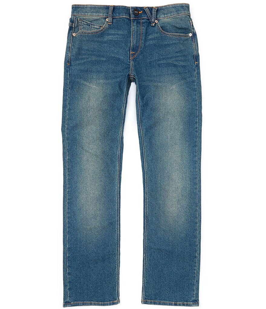

Джинсы Volcom Solver Denim прямого кроя современного кроя, синий