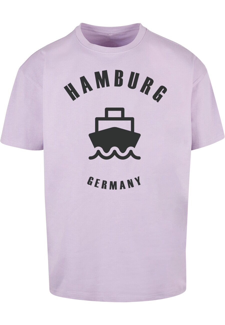 

Футболка Merchcode HAMBURG, светло-фиолетовый