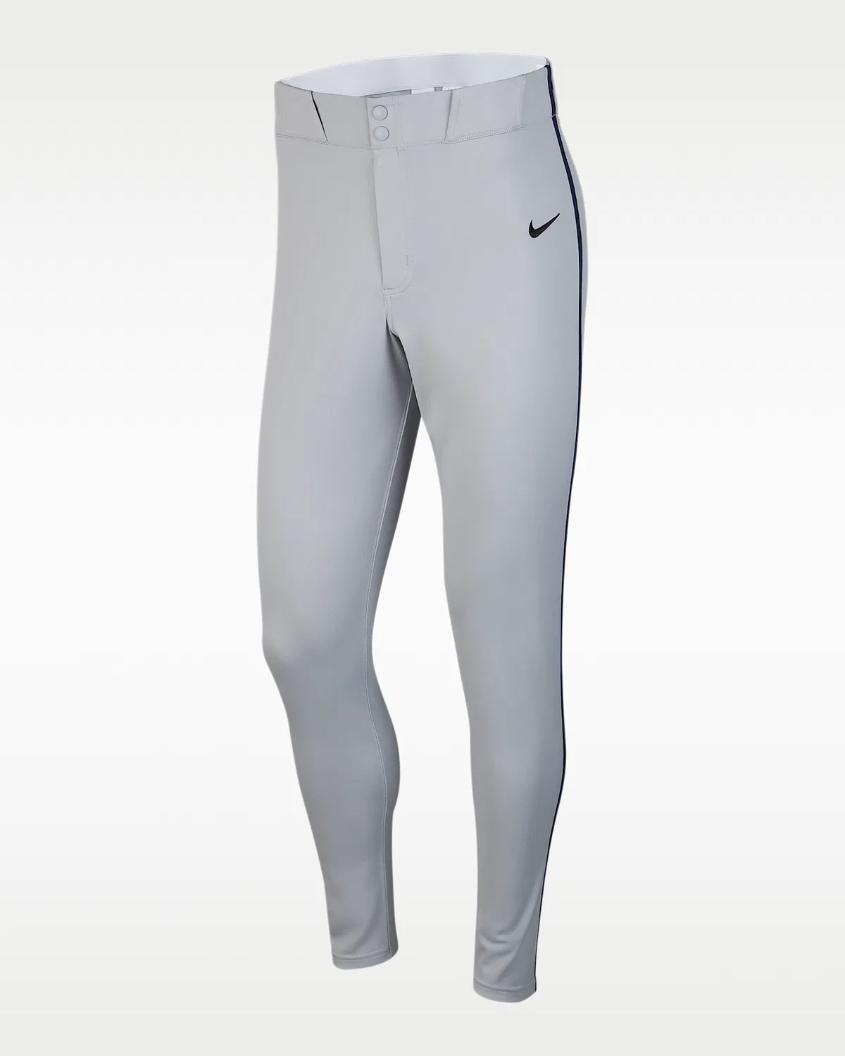 Мужские бейсбольные штаны с кантом Nike Vapor Select, Wolf Grey/Midnight Navy/Black