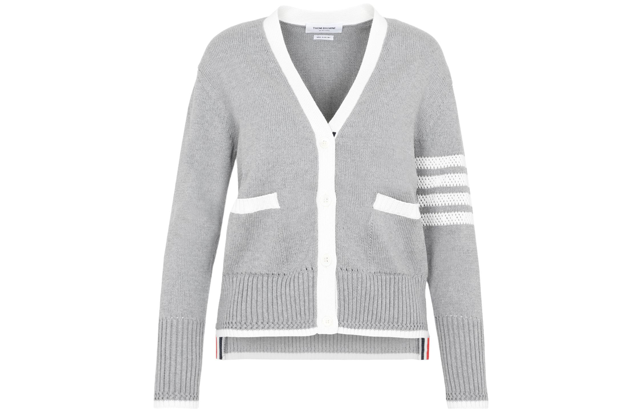 

THOM BROWNE Трикотаж SS22 для женщин серый