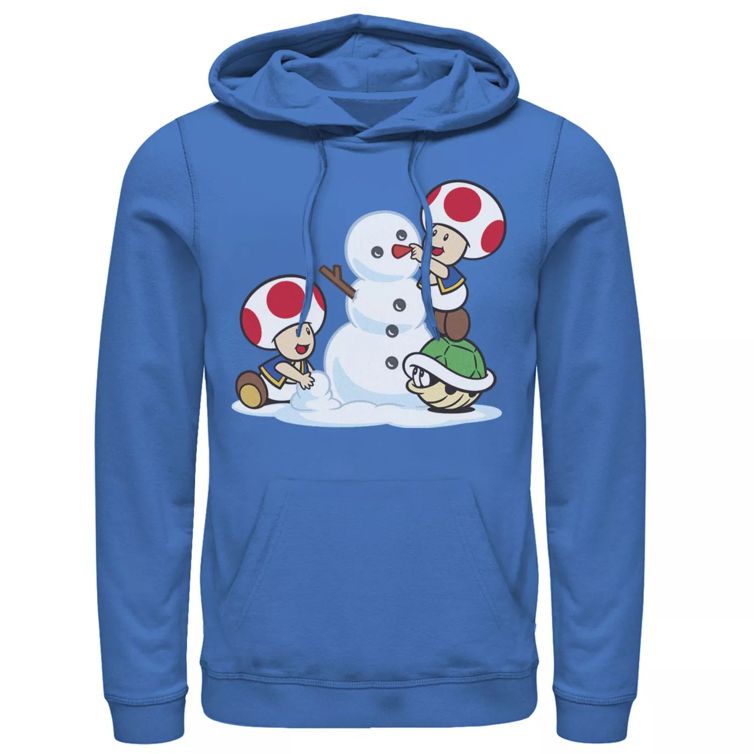 

Мужская толстовка с капюшоном Nintendo Super Mario Frosty Toad Licensed Character