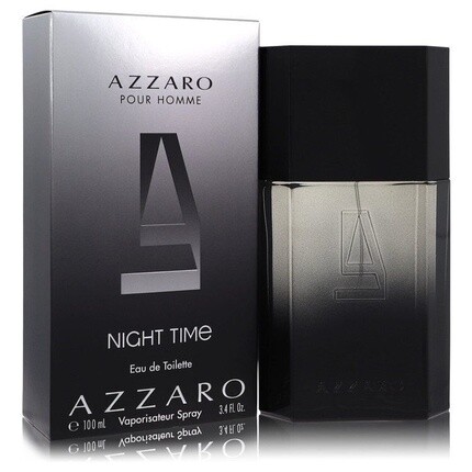 

Azzaro Night Time Eau De Toilette Spray 3.4 oz 100 ml for Men