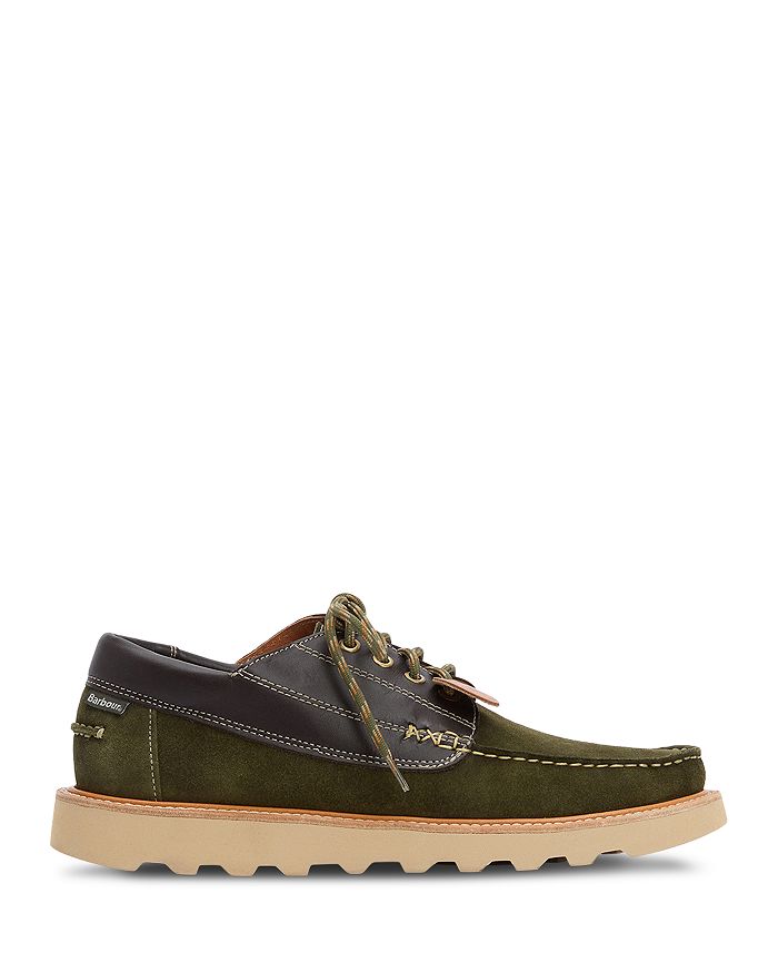 

x Wild Bunch Мужские лодочные туфли Southfield на шнурках Barbour, зеленый