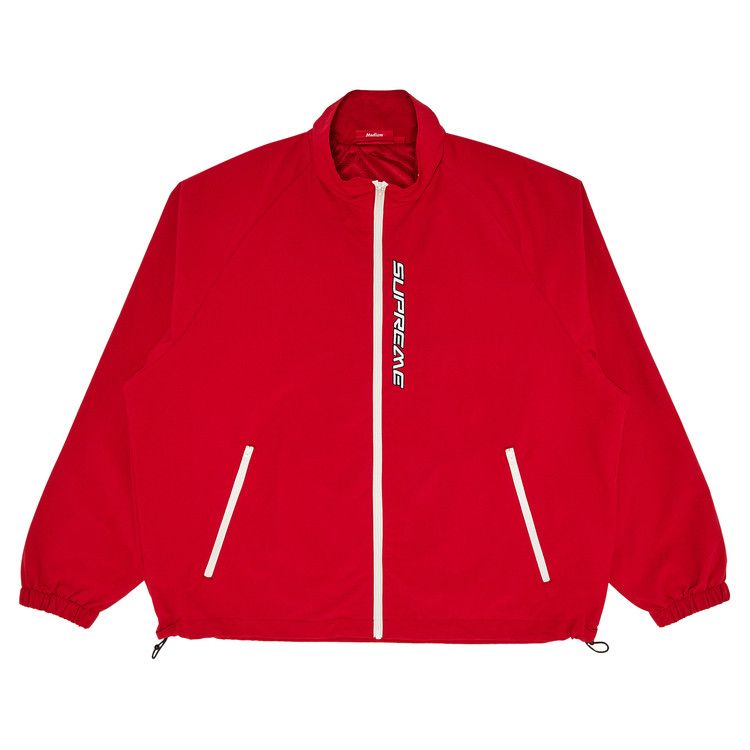 

Спортивная куртка Supreme Contrast Zip Track Jacket, Red