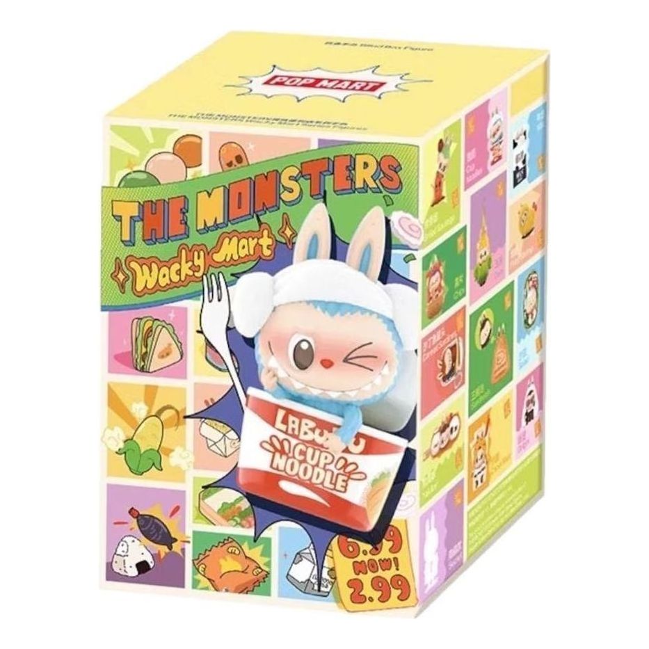 

Лабубу Pop Mart The Monsters Labubu Wacky Mart Figure Sealed Cases (1 Blind Box)