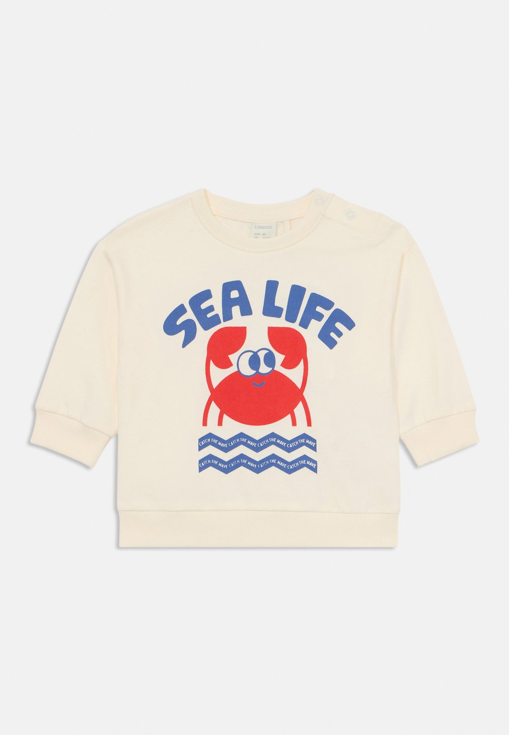 

Толстовка CRAB UNISEX Lindex, белый