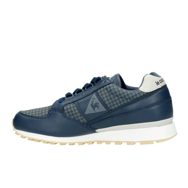 Eclat мужские темно-синие кроссовки с узором "гусиные лапки" Le Coq Sportif, синий — фото 2