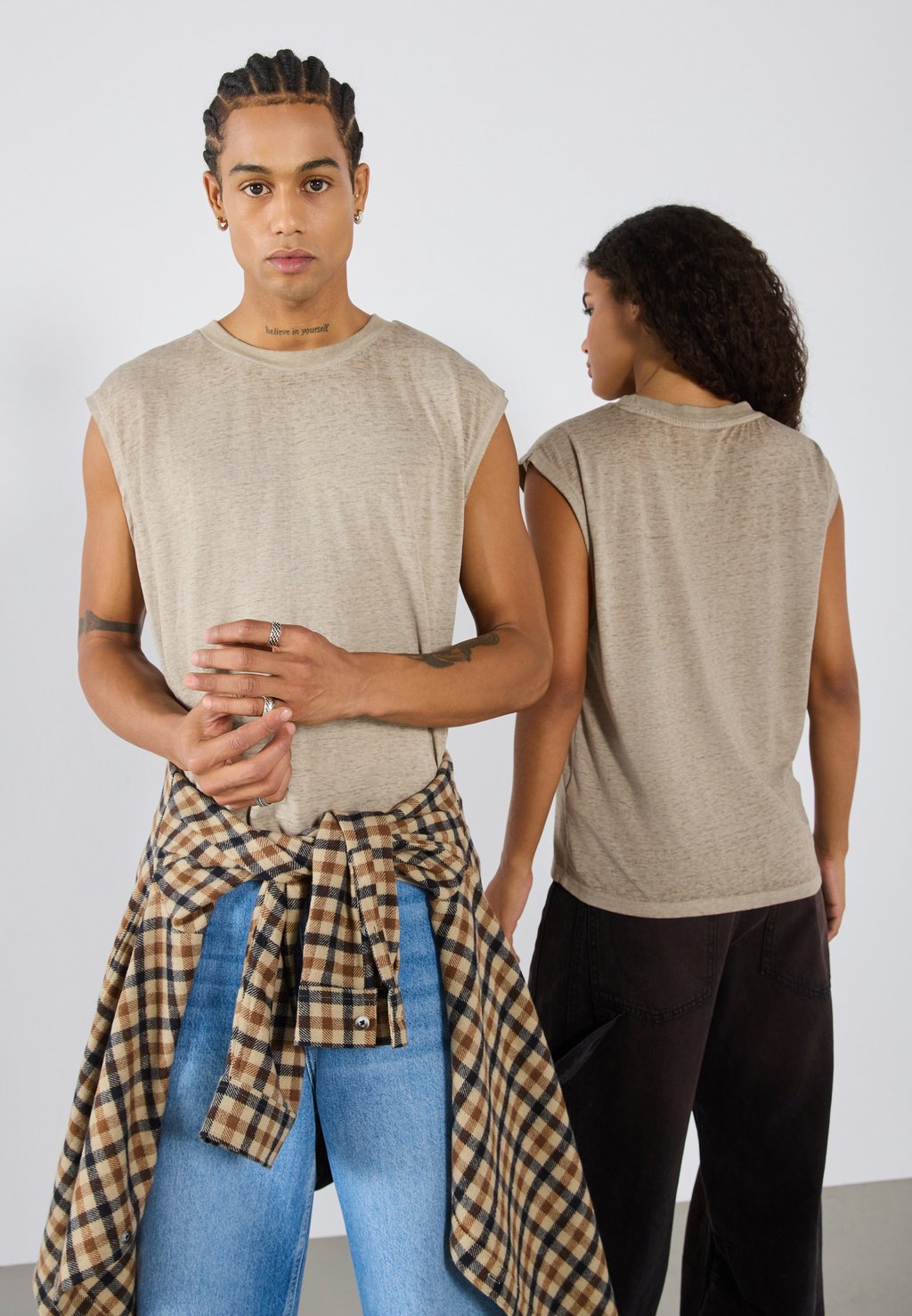 

Майка UNISEX YOURTURN by Zalando, коричневый