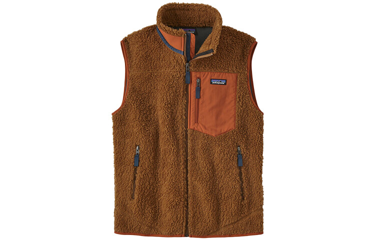 Жилет Retro-X Patagonia, цвет Dark Natural with Buckhorn Green — фото 4