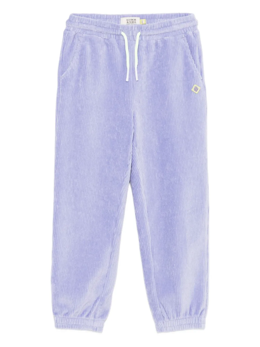 

Спортивные штаны с нашивкой-логотипом Scotch & Soda Kids, фиолетовый