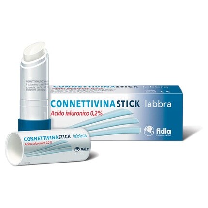 

Connettivina Pharmaceutical Lipsticks 3g Губные помады с 0,2% гиалуроновой кислоты для поврежденных, сухих и потрескавшихся губ