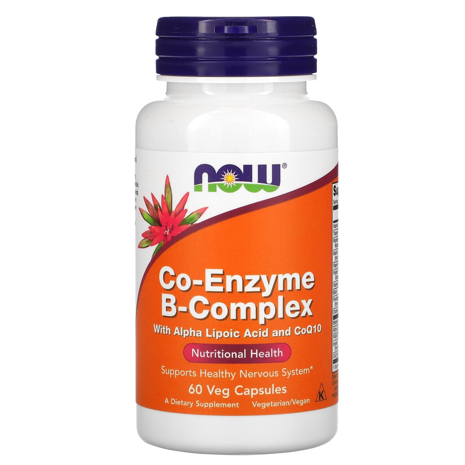 

Now Foods Now Foods CO-ENZYME B-COMPLEX 60 Vcaps