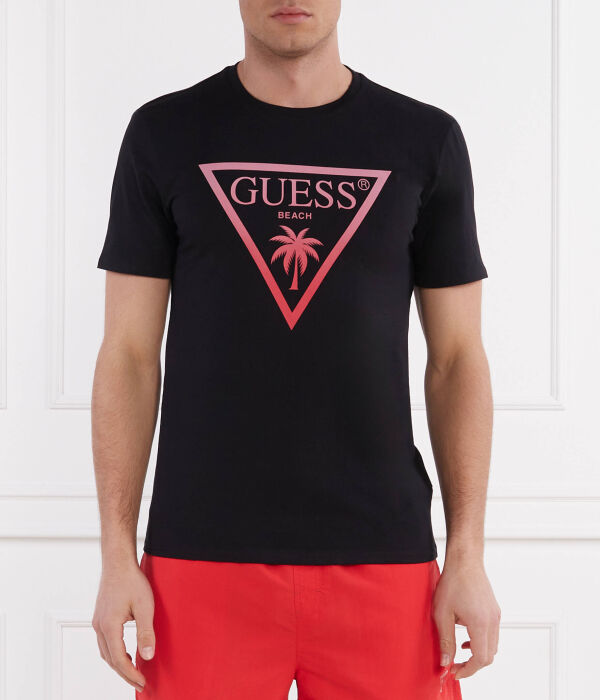 

Футболки Slim fit Guess Underwear, черный