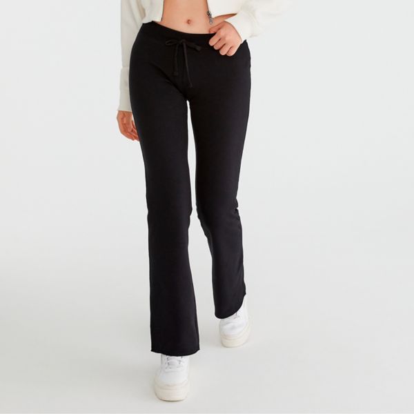 

Флисовые брюки-клеш для юниоров Aeropostale, цвет dark black