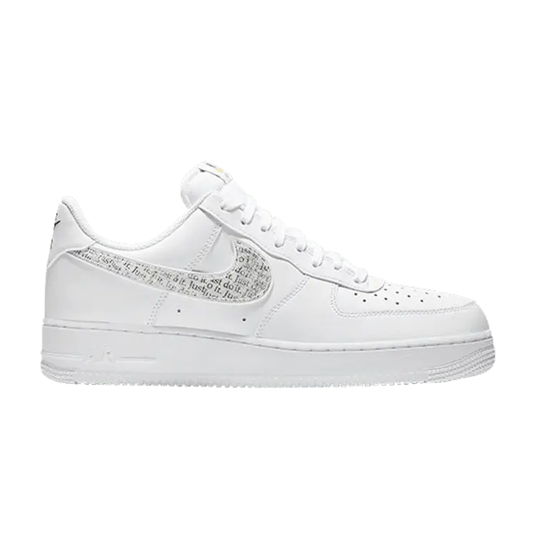 

Кроссовки Nike Air Force 1 '07 LV8 'Just Do It', белый