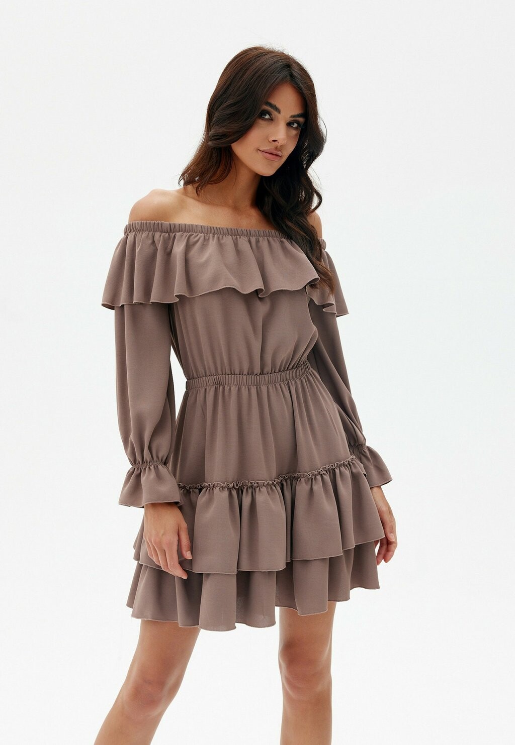 

Дневное платье MORELLA Roco Fashion, цвет Mottled Light Brown