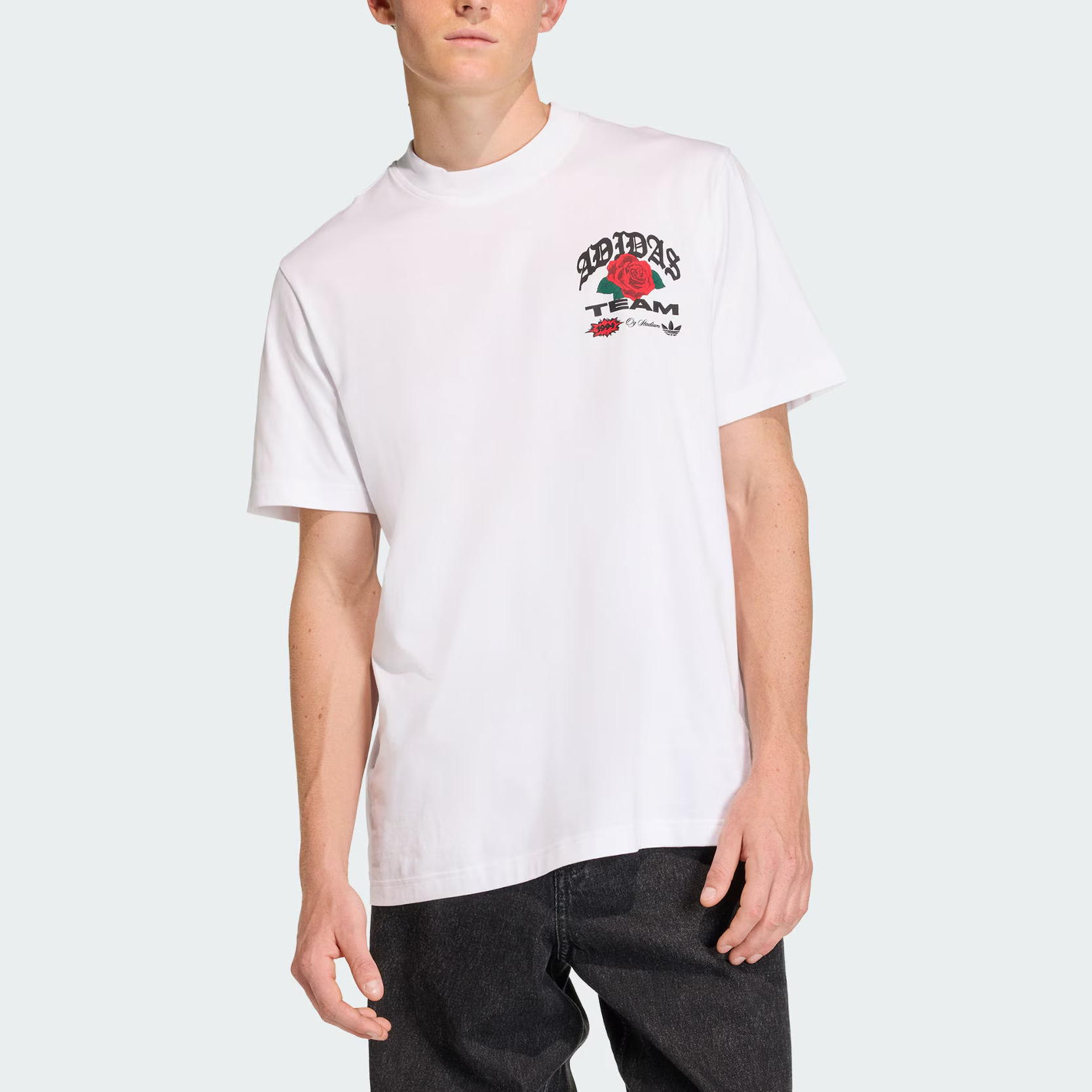 Adidas Originals Футболка GFX ROSES мужская — фото 3