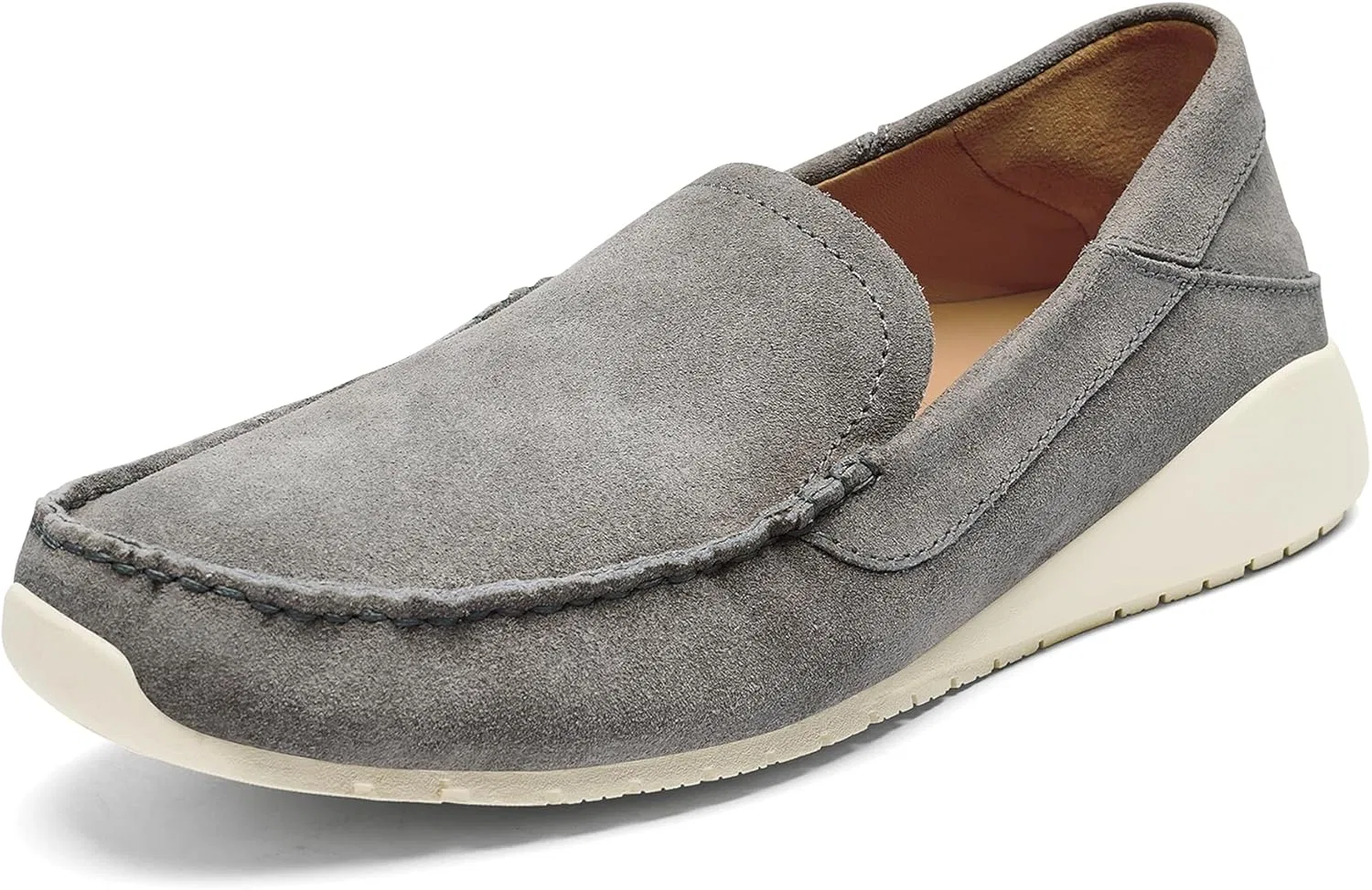Лоферы из премиальной итальянской замши OLUKAI, Cooler Grey