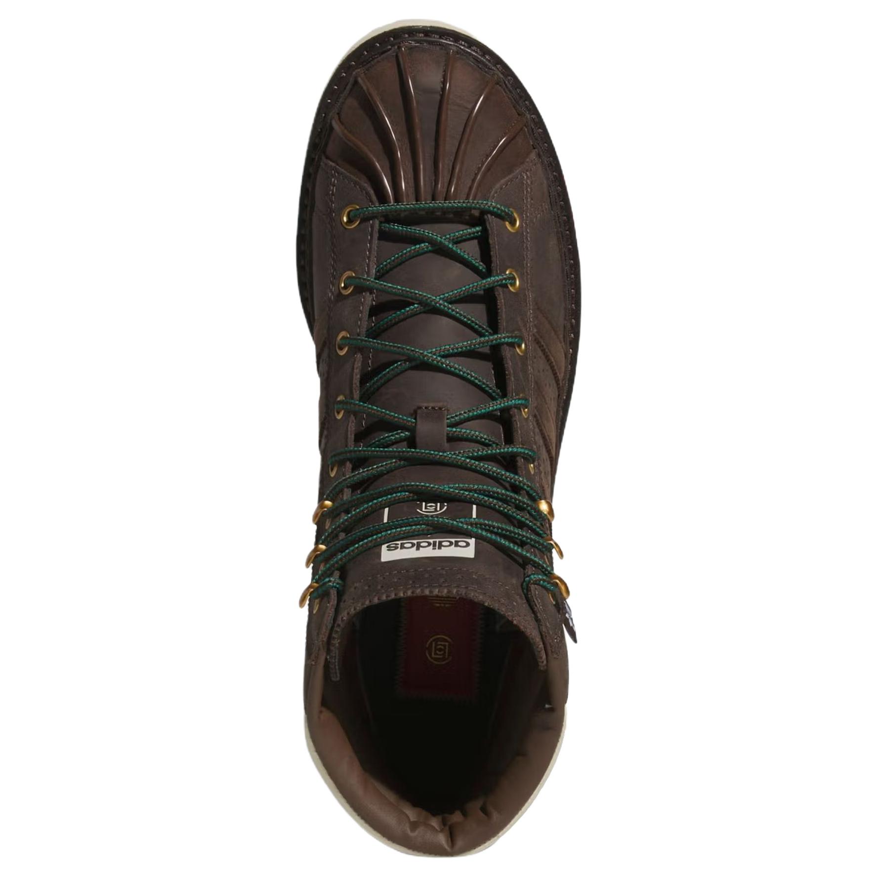 CLOT x Pro Model ботинки на щиколотку унисекс Adidas Originals, темно-коричневый — фото 4