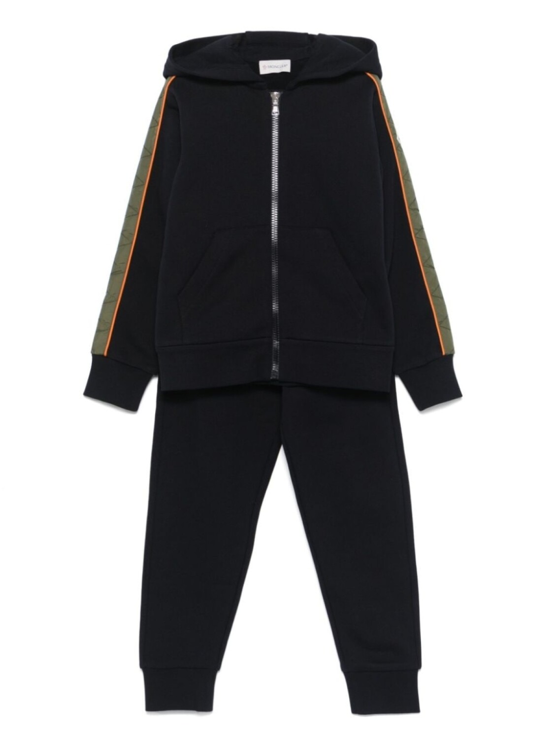 

Moncler Enfant спортивный костюм Tricolor, синий