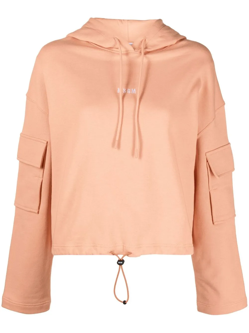 

Худи с логотипом MSGM, оранжевый