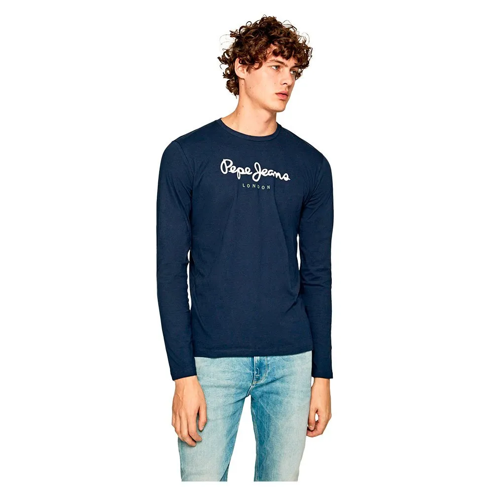 

Футболка Pepe Jeans Eggo long sleeve, синий