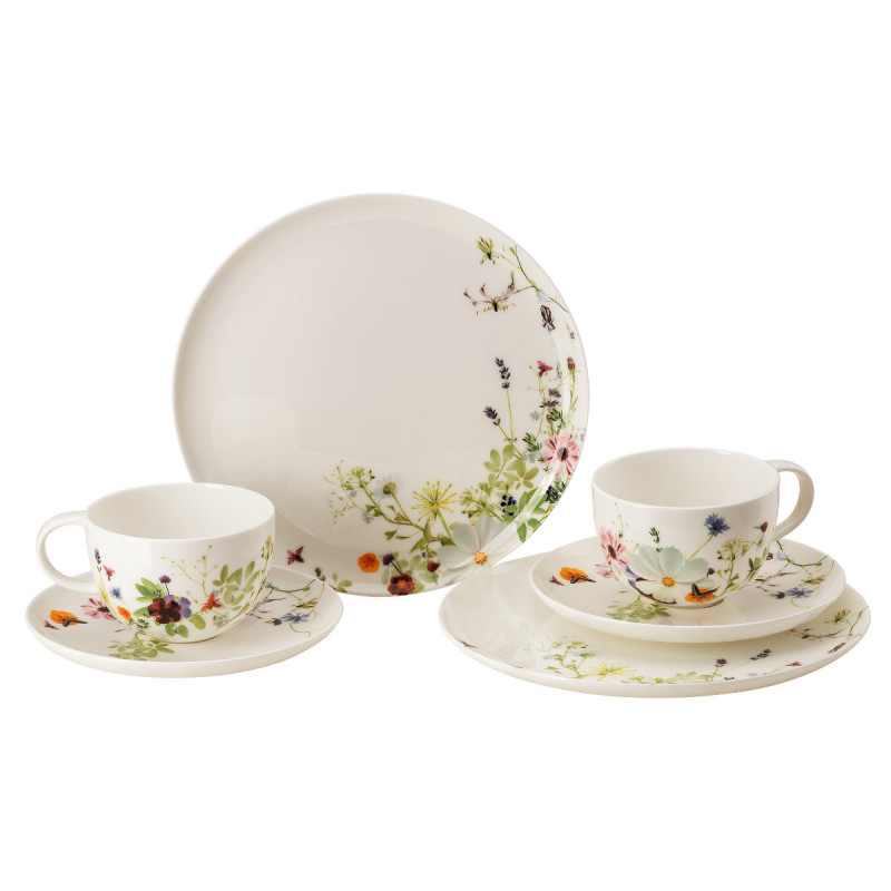 

Кофейный набор Brillance Grand Air на 2 персоны 6 предметов Rosenthal, красочный